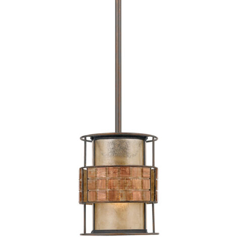 Elstead Laguna - Mini Sospensione Soffitto 1 Luce Rame Rinascimentale, E27