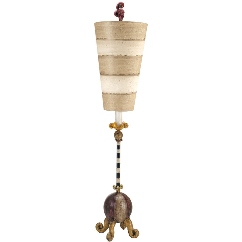 Image of Elstead - Le Cirque - Lampada da tavolo a 1 luce Acciaio, E27