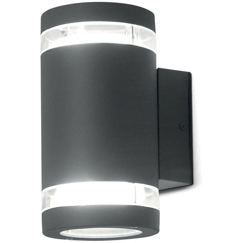 

Elstead Magnus - Aplique de exterior Up Down 2 luces Grafito IP44