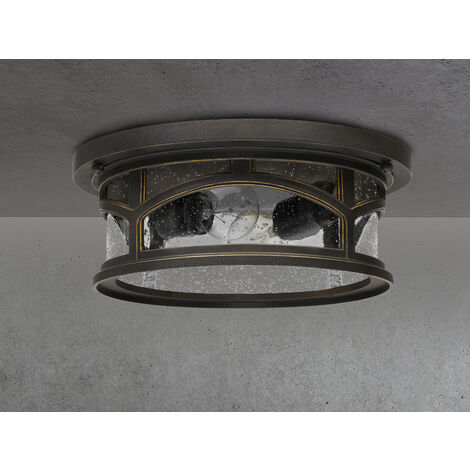Elstead Marblehead - 2 leichte Unterputzmontage - Palladian Bronze Finish, E27