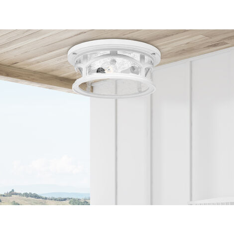 Elstead Marblehead Outdoor 2 leichte Unterputzmontage, weiß, IP44, E27
