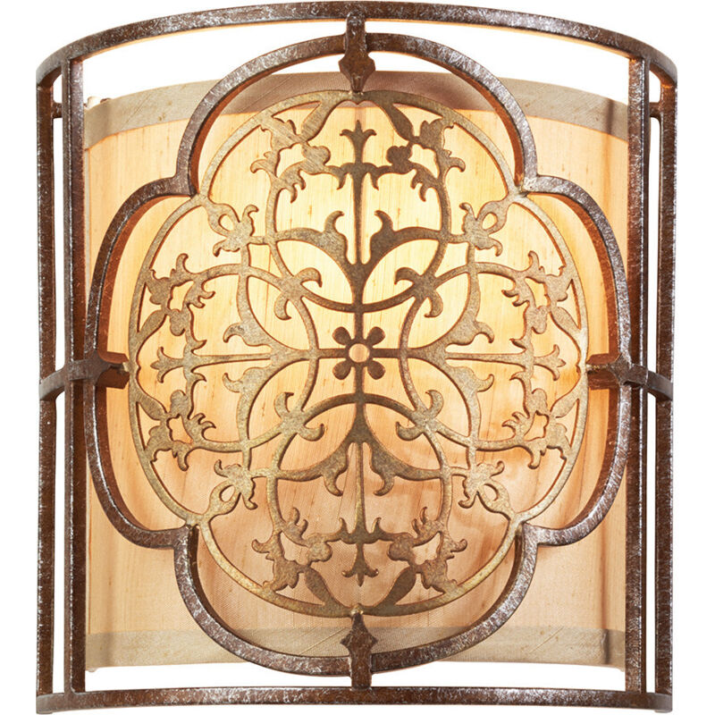 Marcella - Applique da interno a 1 luce Bronzo britannico, E27 - Elstead