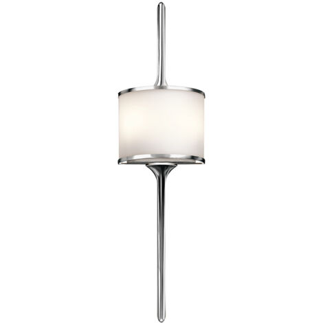 Elstead Mona - Applique da interno a 2 luci Cromo lucido, G9