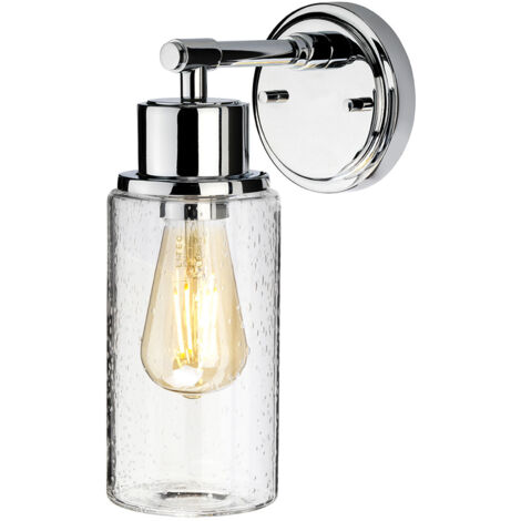 Elstead Morvah - Applique da esterno 1 Luce Cromo Lucido IP44, E27