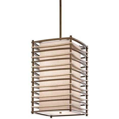 Elstead Moxie - Sospensione a soffitto a 4 luci bronzo, attacco E27