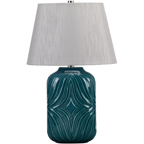 Elstead Muse Turqse - Lampada da tavolo 1 luce Turchese, E27