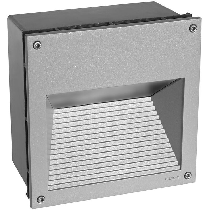 Namsos Integrated led Outdoor led Recessed Wall Light Aluminium , IP65 - Elstead