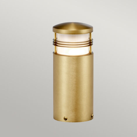 Elstead Newbrighton Lampada da esterno con piedistallo Ottone anticato, IP55