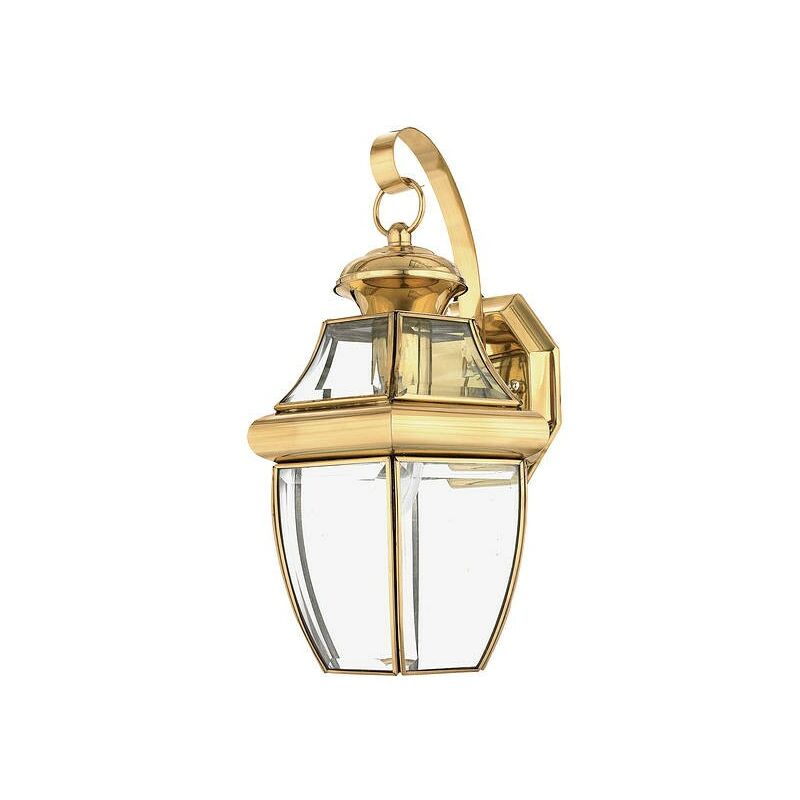 Elstead Newbury - Medium Chain Lantern Polished Brass