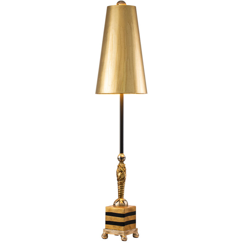 Elstead - Noma Luxe 1 Ljus Bordslampa Stål, E27