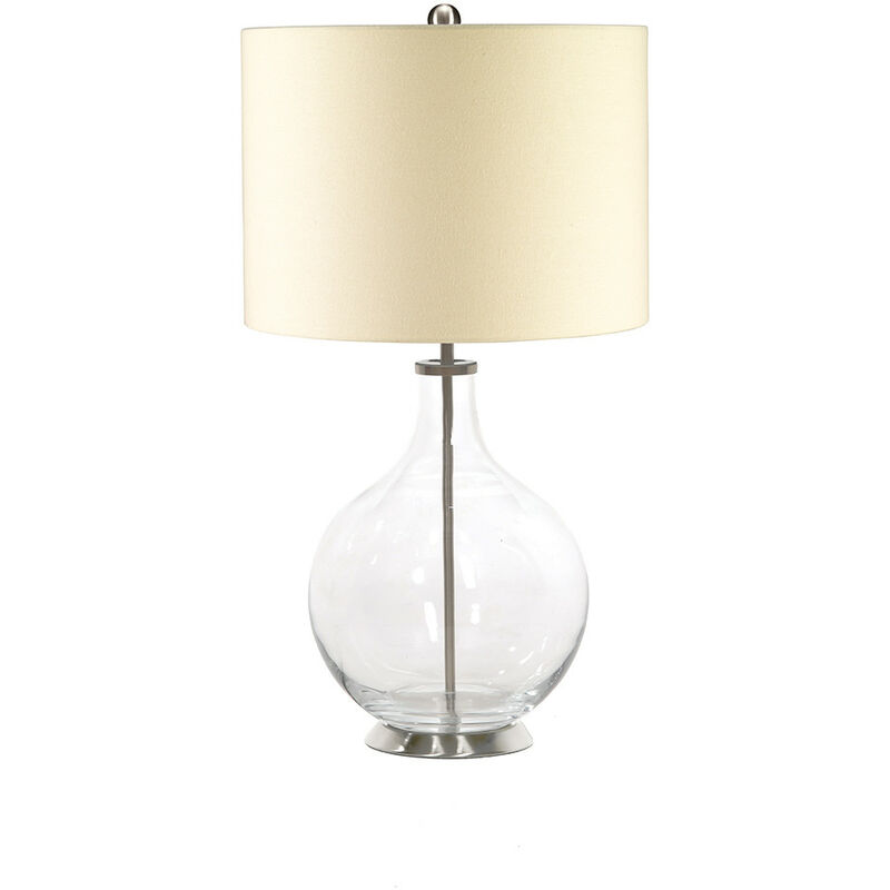 

Elstead Orb Clear - Lámpara de mesa 1 luz Transparente, E27