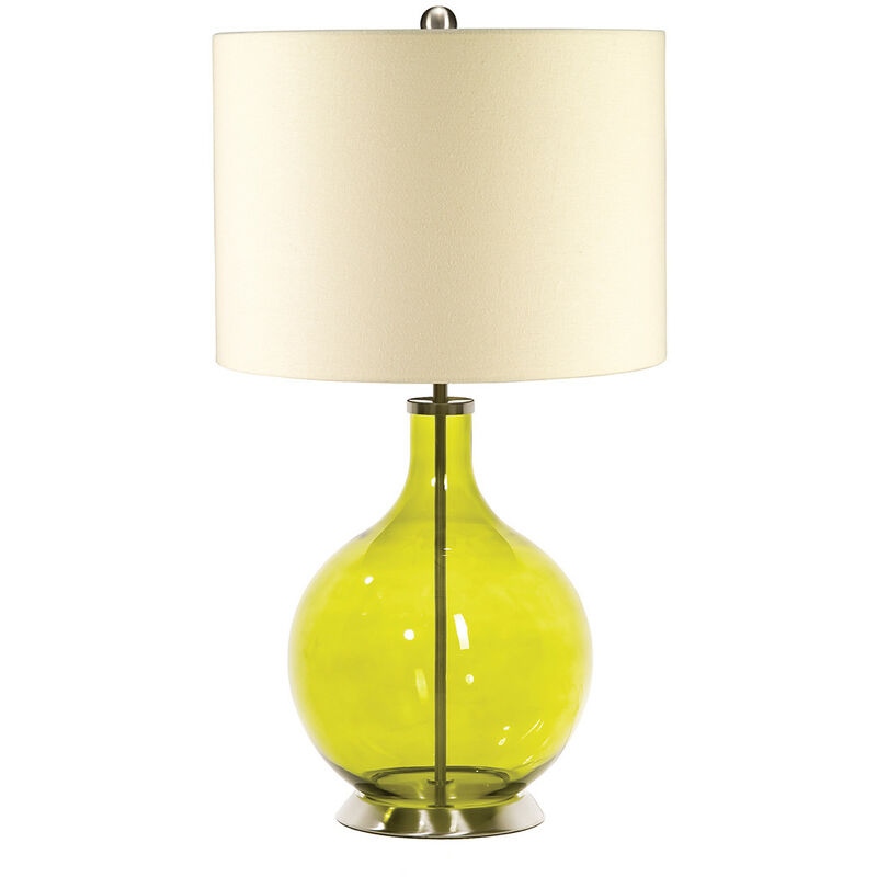 

Elstead Orb Lime - Lámpara de mesa 1 luz Lima, E27
