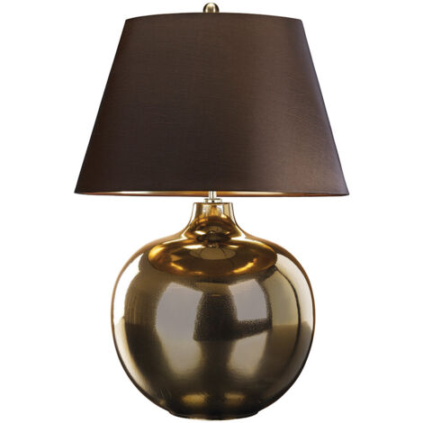 Elstead Ottoman - Lampada da tavolo a 1 luce Bronzo, E27