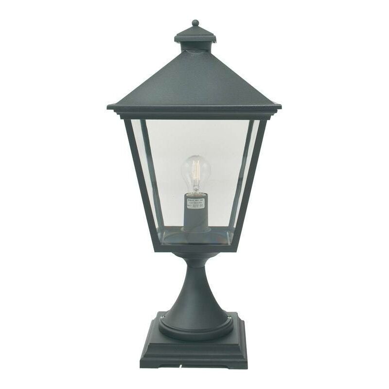 Elstead - Outdoor Pedestal Lantern, E27