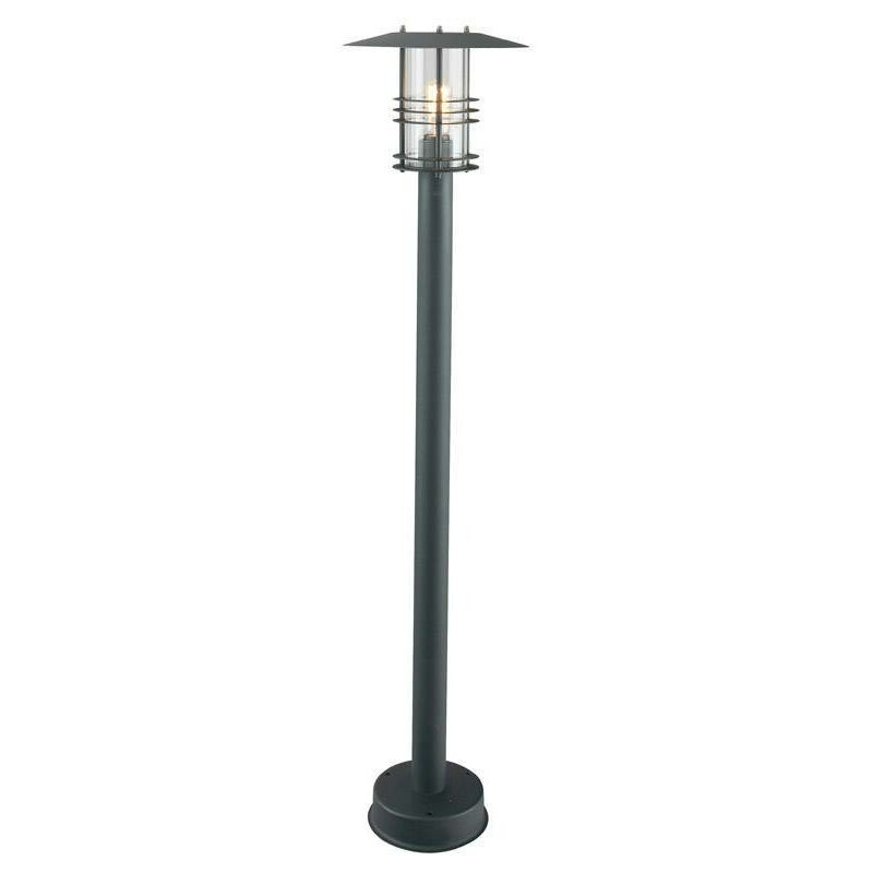Elstead - Outdoor Pillar Lantern Black, E27