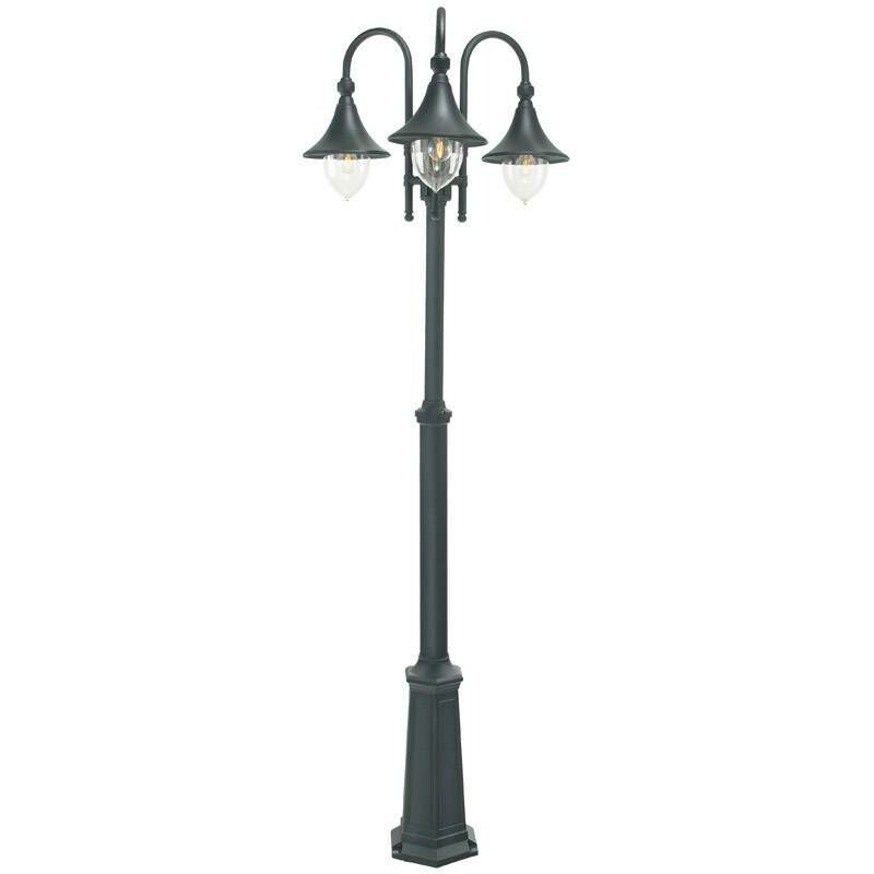 Elstead Lighting - Elstead - Outdoor Triple Lamp Post, E27