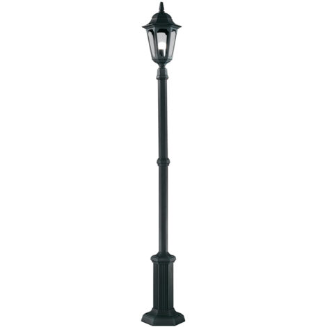 Elstead Parish - Lampione da esterno 1 luce Nero IP44, E27