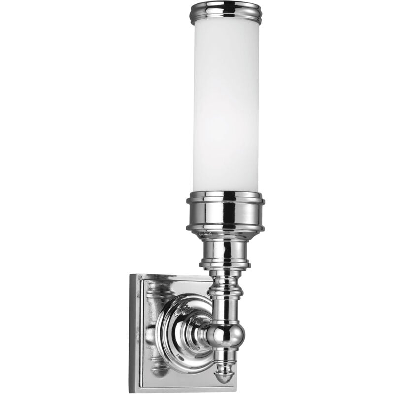 Payne Ornate - Applique da interno a 1 luce Cromo lucido IP44, G9 - Elstead