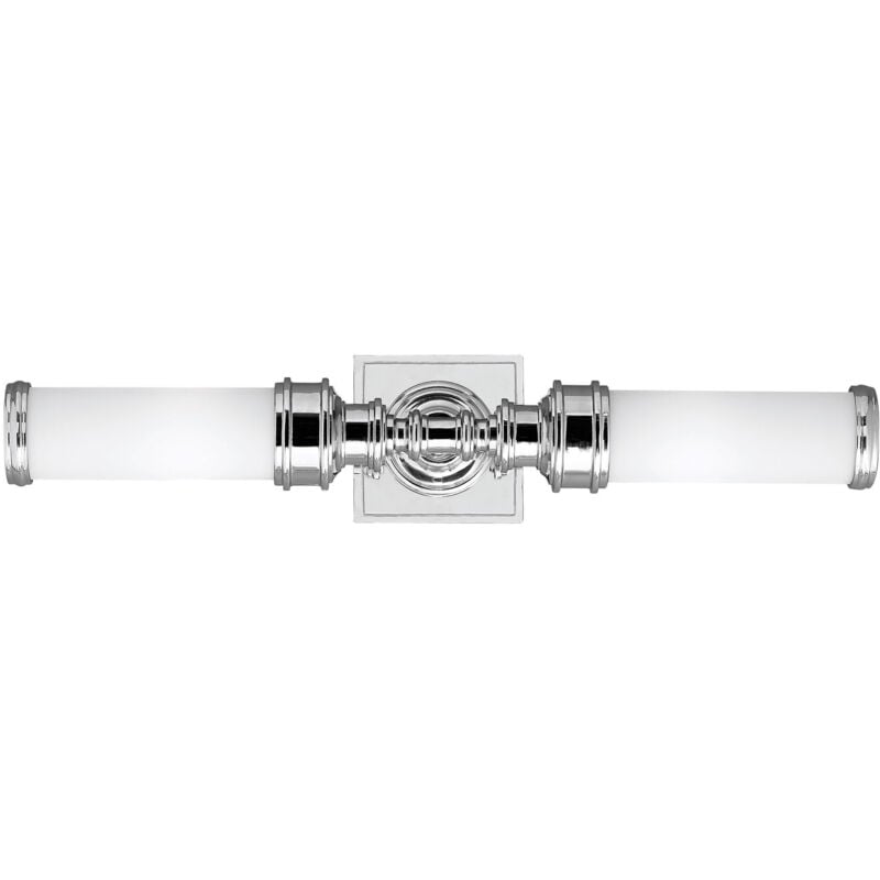 Payne Ornate - Applique da interno a 2 luci Cromo lucido IP44, G9 - Elstead