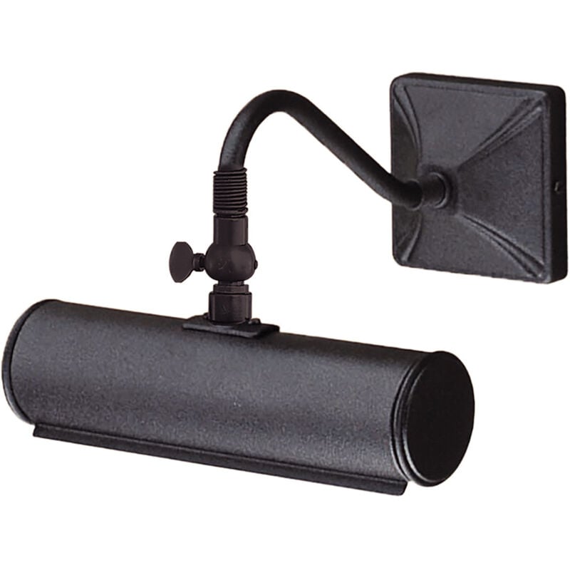 Applique Classica Picture Light Acciaio Nero 1 Luce E14