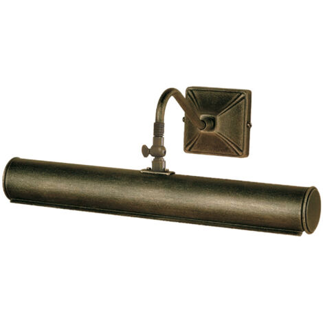 Elstead Picture Light - Grande applique murale à 2 ampoules, noir, or, E14