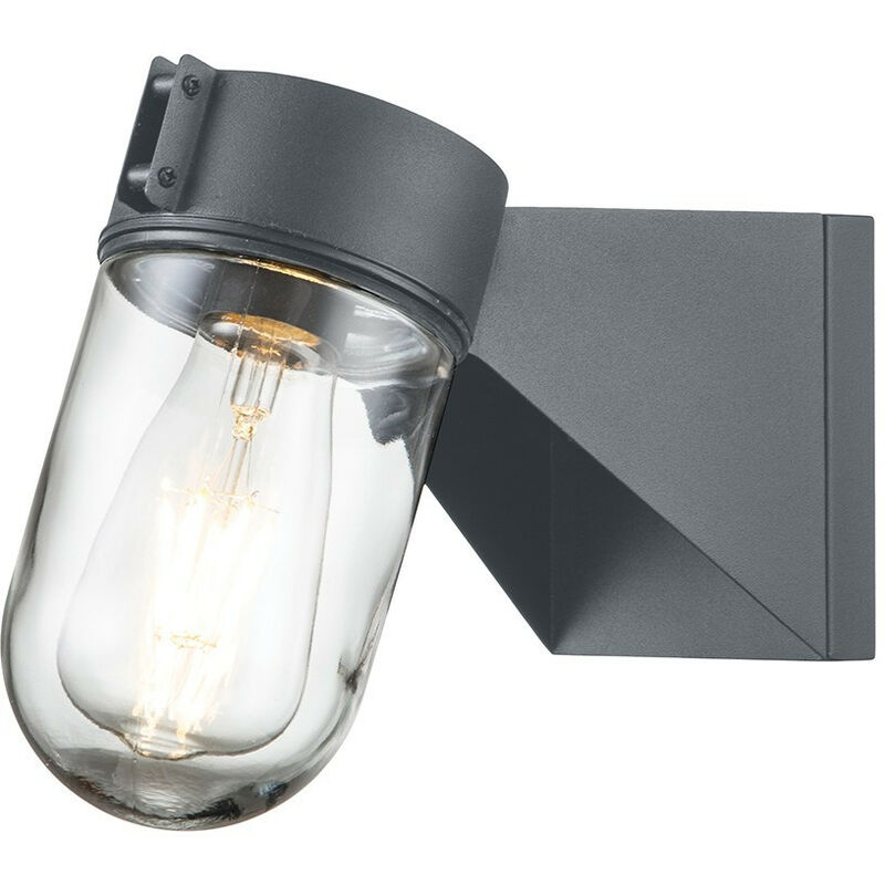 Portofino Applique d'extérieur, grise IP44 - Elstead