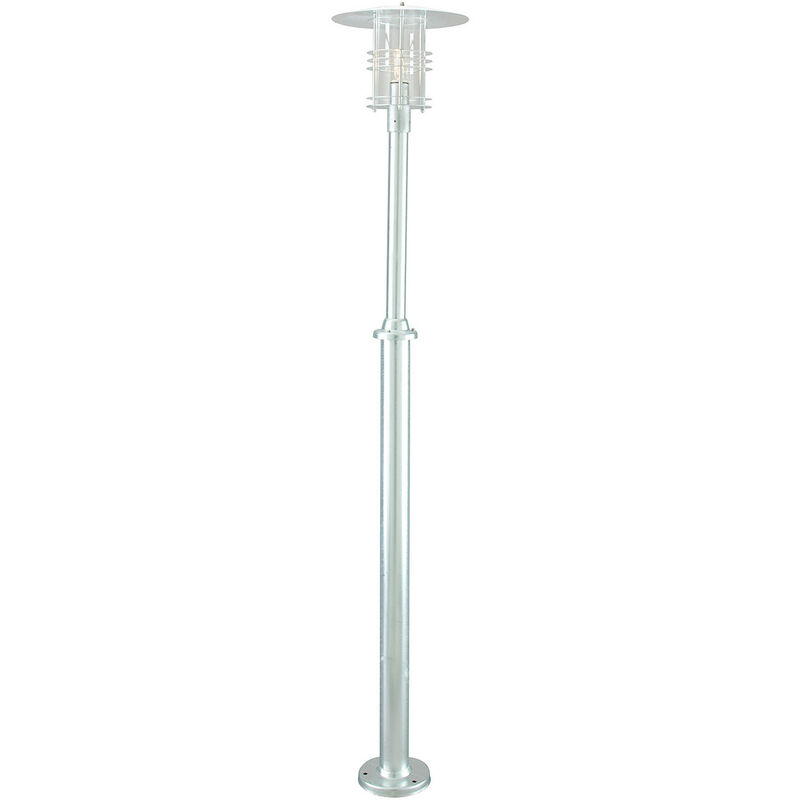 

Poste de luz individual para exterior galvanizado, E27 - Elstead