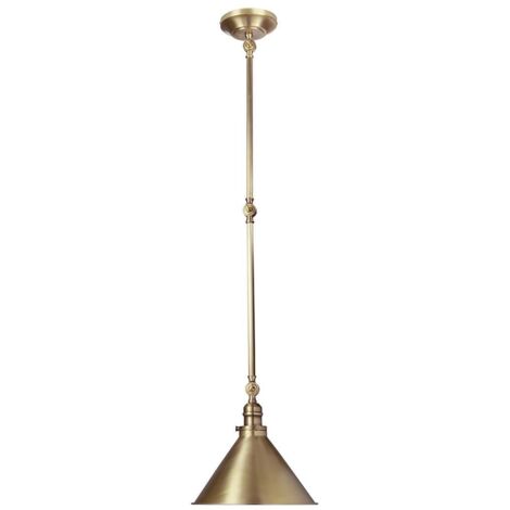 Elstead Provence - 1 Licht Innenwand- / Deckenleuchte Antik Messing, E27