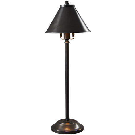 Elstead Provence - Lampe de table 1 lumière bronze vieilli, E14