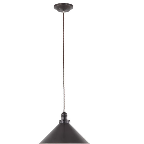 Elstead Provence - Sospensione a soffitto a cupola a 1 luce Bronzo antico, E27