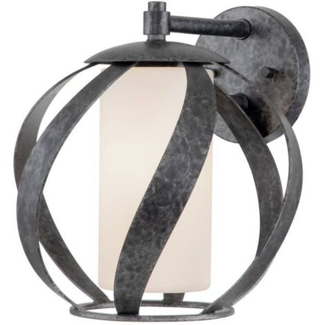 Elstead Quoizel Blacksmith Applique murale Old Black, IP44