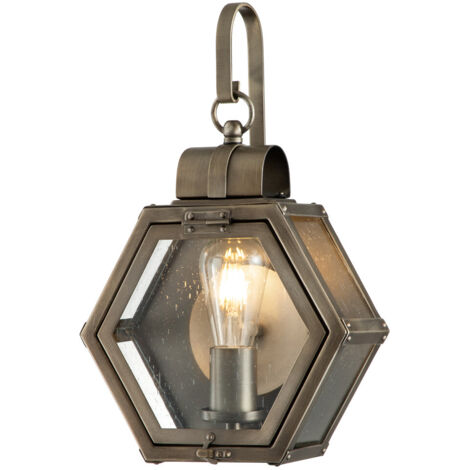 Elstead Quoizel Heath Lanterna da esterno a parete Bronzo Brunito, IP44