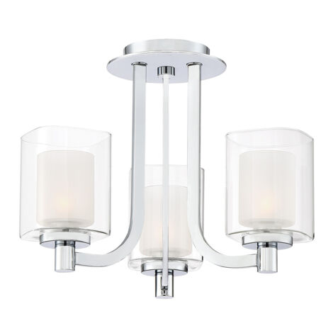 Elstead Quoizel Kolt Plafoniera Globe Cromo Lucido, IP44