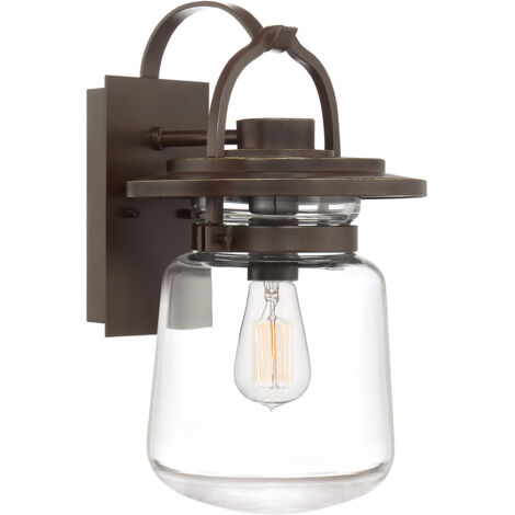 Elstead Quoizel Lasalle Lanterna da esterno a parete Western Bronze, IP44
