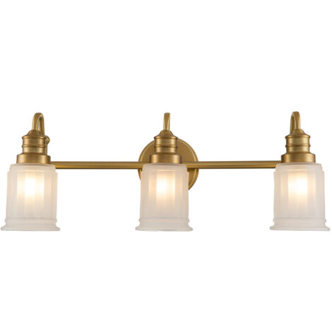 Elstead Quoizel Swell Lampada da parete in ottone spazzolato, IP44