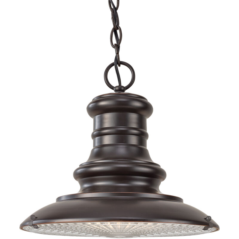 Elstead Redding Station 1 Lätt Medium Utomhus Takkedja Lantern Restoration Brons, E27