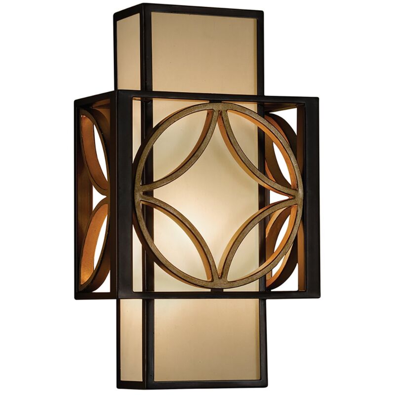 Elstead - Applique Contemporanea Remy Metallo Bronzo Antico Oro 1 Luce E14