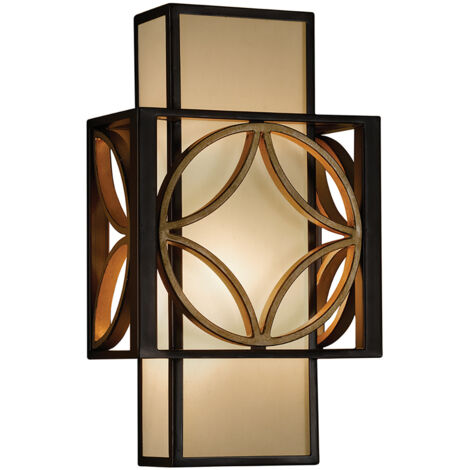 Elstead Remy - Applique da interno a 1 luce Oro, Bronzo