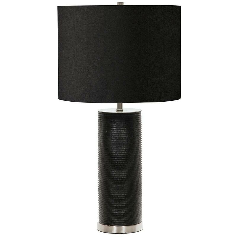 Elstead Lighting - Elstead Ripple - 1 Light Table Lamp - Black, E27