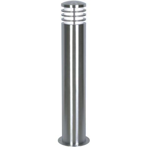 Elstead Sandbanks - Paletto luminoso da esterno 1 luce acciaio inox IP44, attacco E27