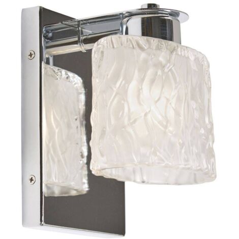 Elstead Seaview - Applique a 1 luce - Finitura cromata lucida, G9
