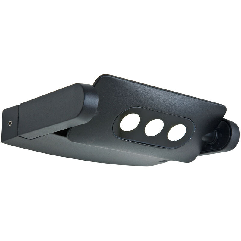 

Elstead Sigmund - Aplique de pared LED de 3 luces - Acabado grafito