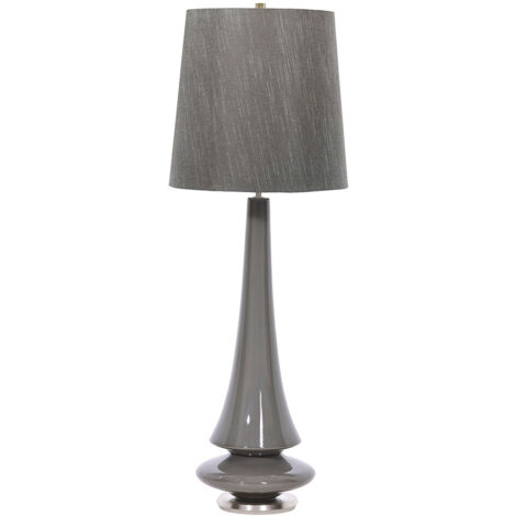 Elstead Spin - Lampada da tavolo a 1 luce - Grigio, E27