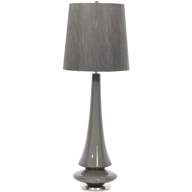 

Elstead Spin - Lámpara de mesa 1 luz - Gris, E27