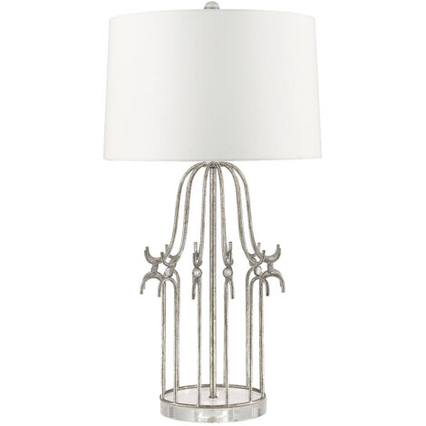 Elstead Stella - Lampada da tavolo 1 luce Argento, E27