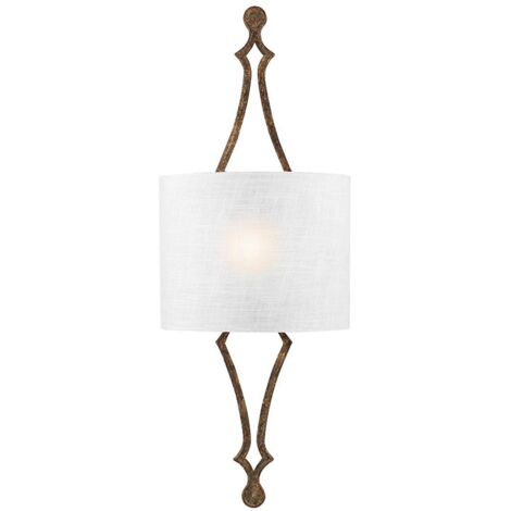 Elstead Tilling - Applique da Interno 1 Luce Foglia Oro, E27