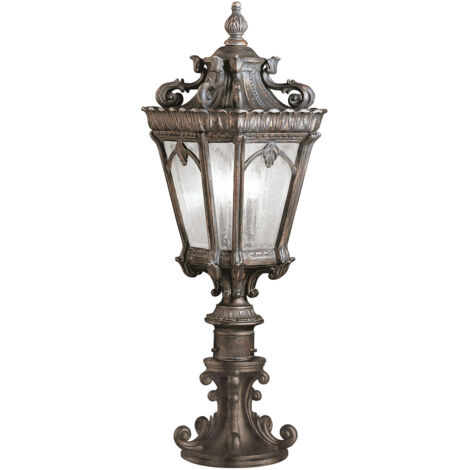 Elstead Tournai - Grand lampadaire extérieur à 3 ampoules Londonderry IP44, E14
