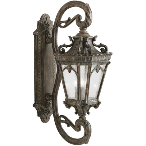 Elstead Tournai - Lanterna da parete per esterni a 4 luci Light Londonderry IP44, E14