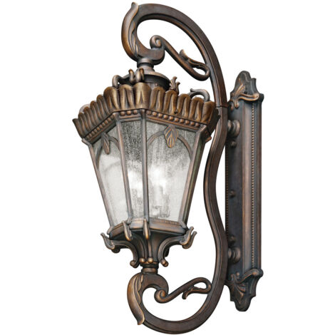 Elstead Tournai - Lanterna da parete per esterno a 4 luci Londonderry IP44, E27