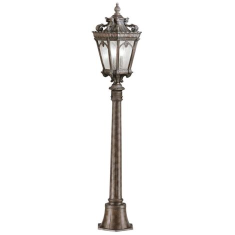 Elstead Tournai - Lanterne extérieure moyenne à 1 lumière pour poteau extérieur Londonderry IP44, E27
